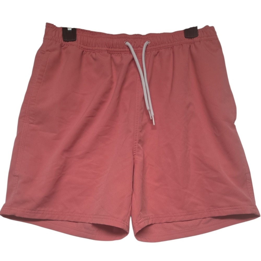 Vineyard Vines Mens Coral Pink Swim Trunks Size Small Mesh Lined Board Shorts